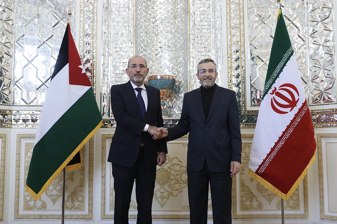 وزیر خارجه اردن و علی باقری