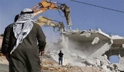 صهیونیست‌ها به جان خانه‌های فلسطینیان در کرانه باختری افتادند | ویدئو