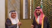 نشان «رهبر عرب» به بن سلمان اعطا شد