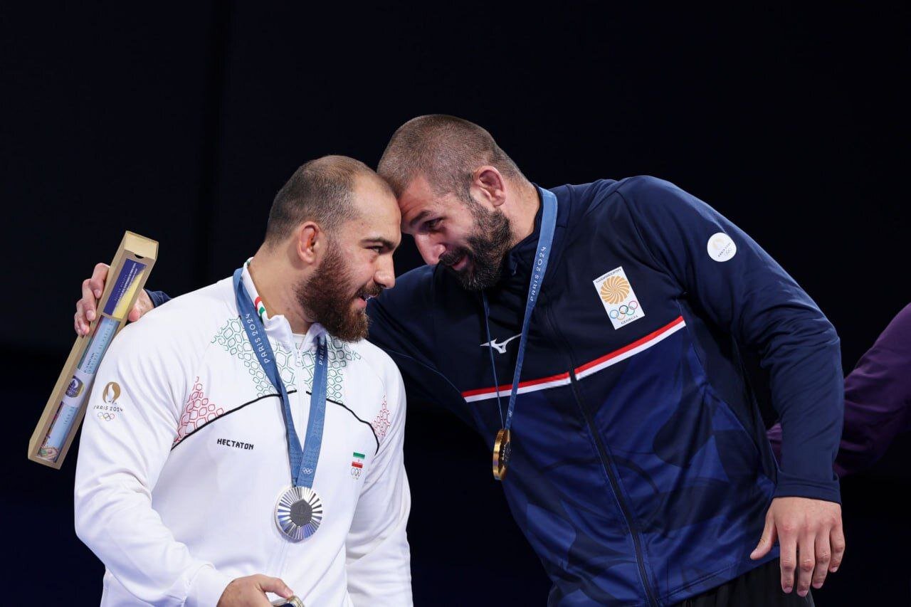 رفتار صمیمانه پتریاشویلی با امیرحسین زارع پس از فینال جنجالی | تصاویر