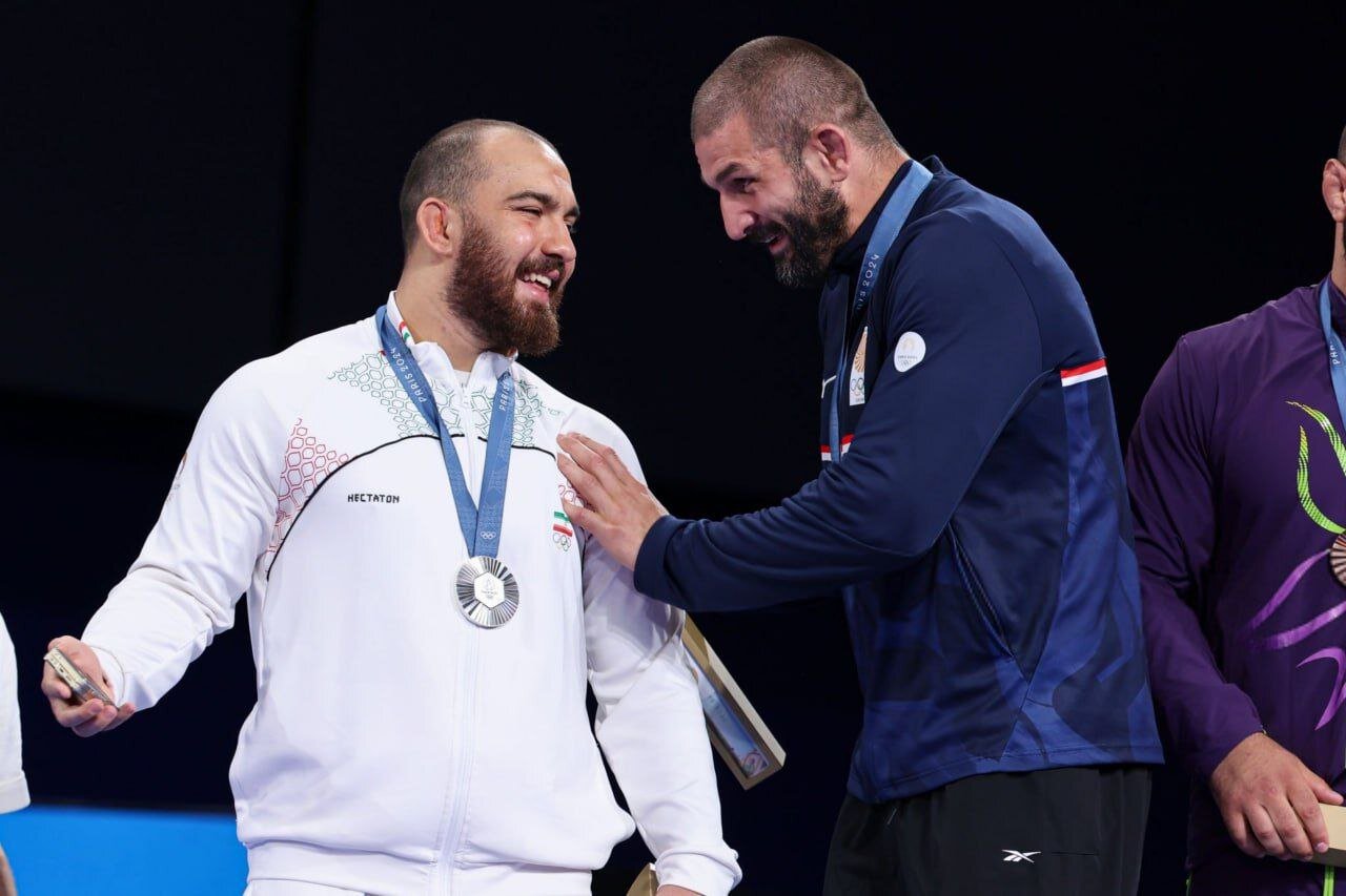 رفتار صمیمانه پتریاشویلی با امیرحسین زارع پس از فینال جنجالی | تصاویر