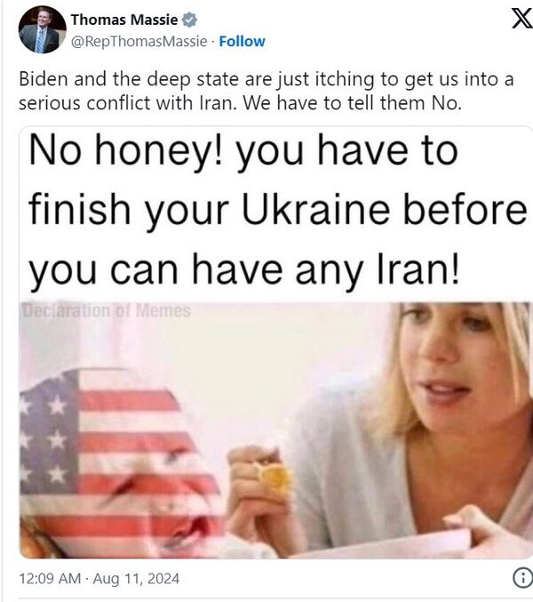 آمریکاییها باید از بایدن بخواهند از جنگ با ایران خودداری کند