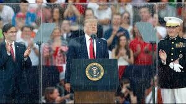 برنامهٔ سرویس مخفیِ آمریکا برای محافظت از ترامپ با شیشهٔ ضدگلوله