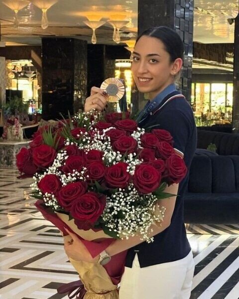 استقبال از کیمیا علیزاده در بلغارستان