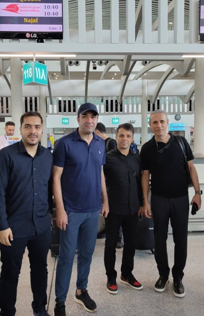 آشتی کنان سرخابی ها در پیاده روی اربعین + عکس 1 یحیی گل محمدی،حسن رنگرز و جواد نکونام در نجف اشرف | عکس