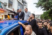 استقبال بی نظیر از امیرحسین زارع در زادگاهش | تصاویر