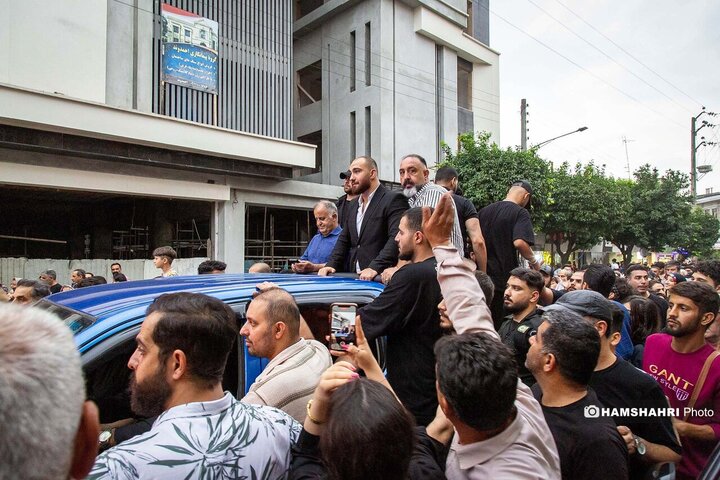 استقبال بی نظیر از امیرحسین زارع در زادگاهش | تصاویر