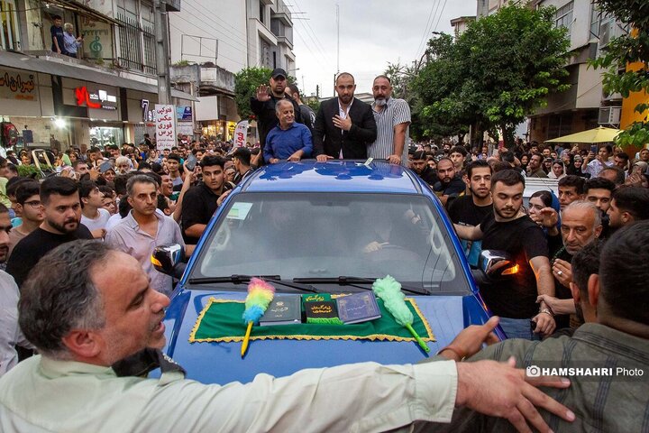 استقبال بی نظیر از امیرحسین زارع در زادگاهش | تصاویر