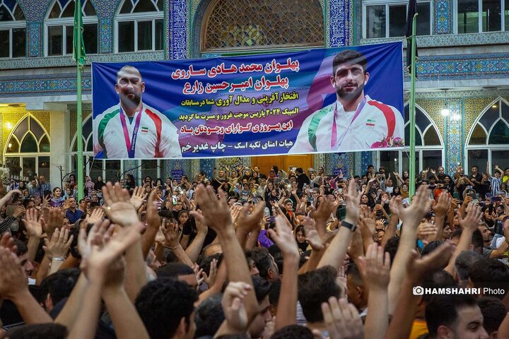 استقبال بی نظیر از امیرحسین زارع در زادگاهش | تصاویر