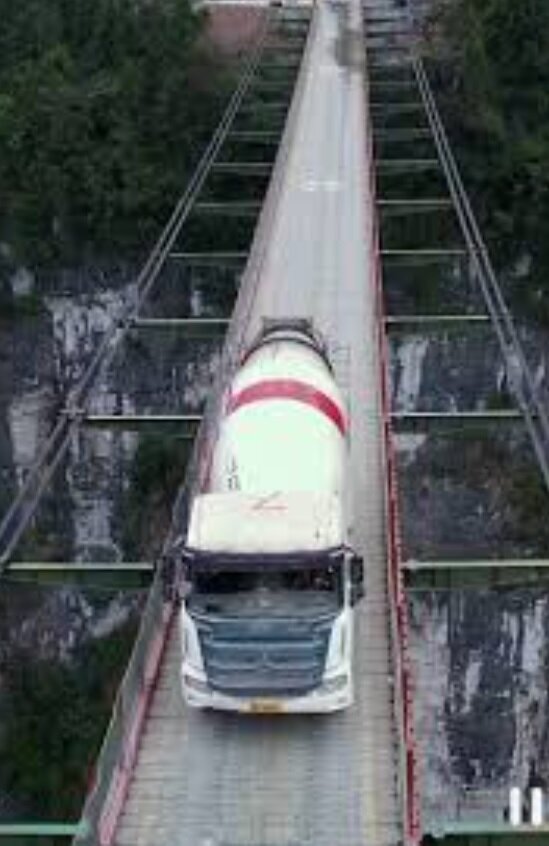 ترسناکترین پل معلق دنیا | تصاویر