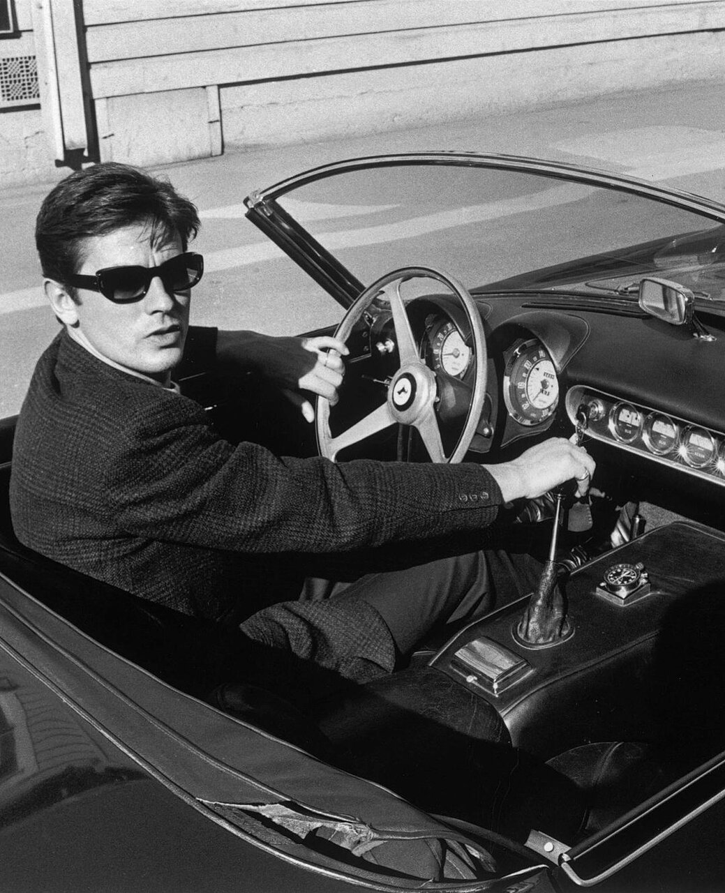 آلن دلون ؛ بازیگری که به خودروها شخصیت می داد ! | تصاویر