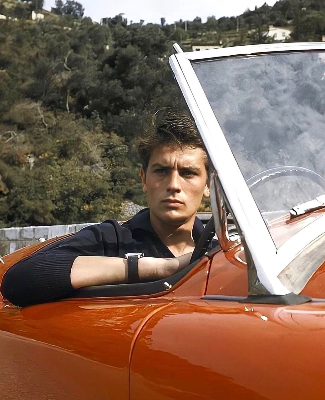 آلن دلون ؛ بازیگری که به خودروها شخصیت می داد ! | تصاویر