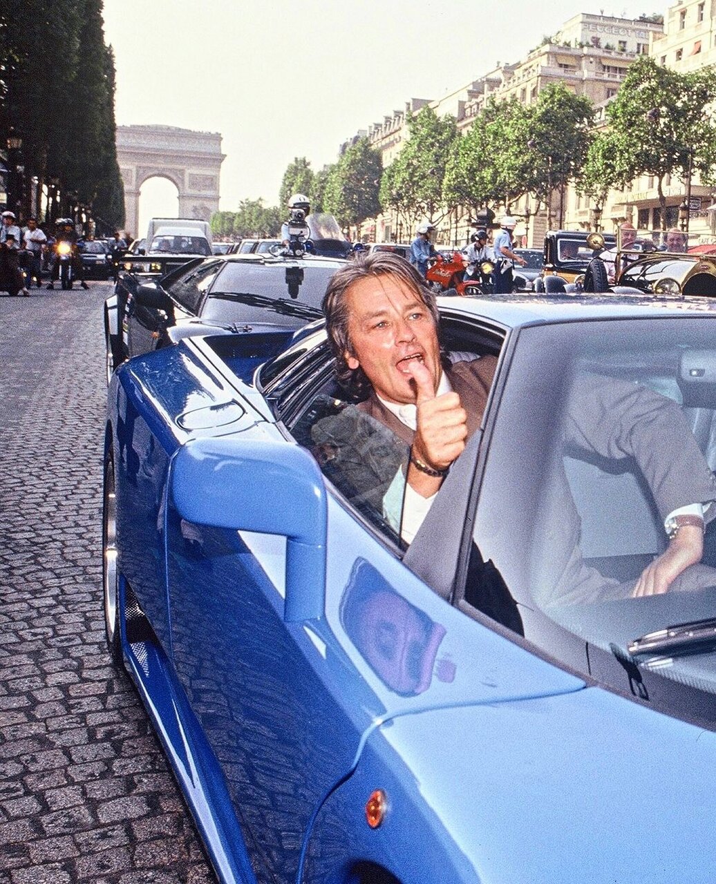 آلن دلون ؛ بازیگری که به خودروها شخصیت می داد ! | تصاویر