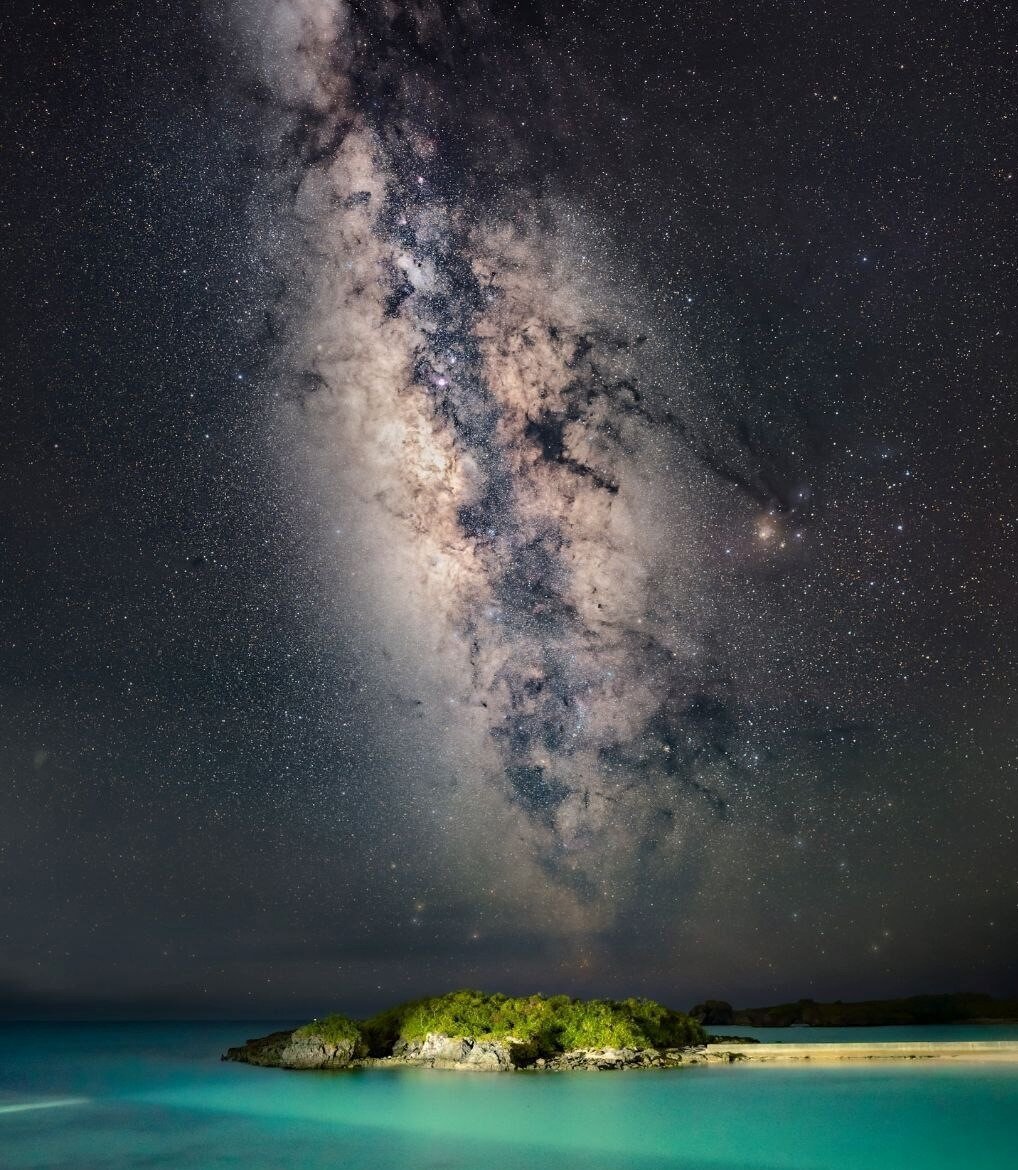 رؤیت کهکشان در ژاپن | ببینید