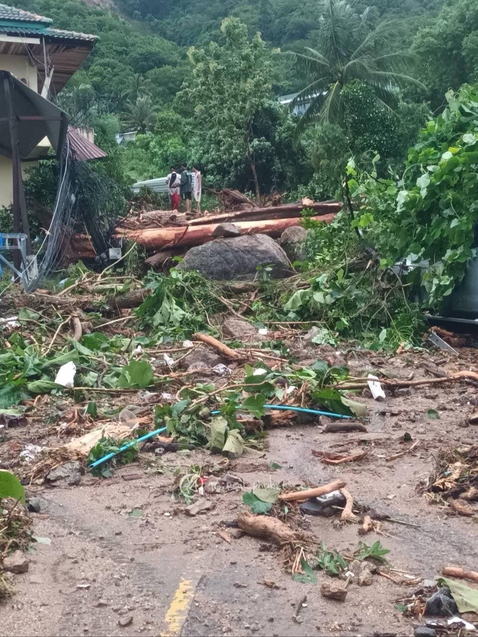 رانش مرگبار زمین در تایلند به دلیل بارش شدید باران + ویدئو | ۸ نفر کشته شدند