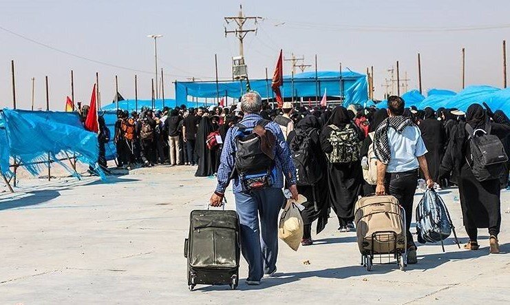 آخرین وضعیت بازگشت زائران اربعین | ترافیک سنگین در این مسیر بازگشت زائران از مرز