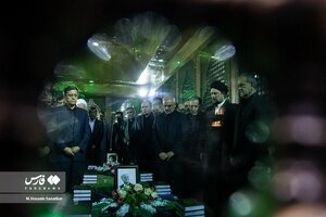 از استقبال سیدحسن خمینی تا حضور بر مزار شهید رئیسی+ تصاویر | تجدید میثاق اعضای هیئت دولت با آرمانهای امام(ره)