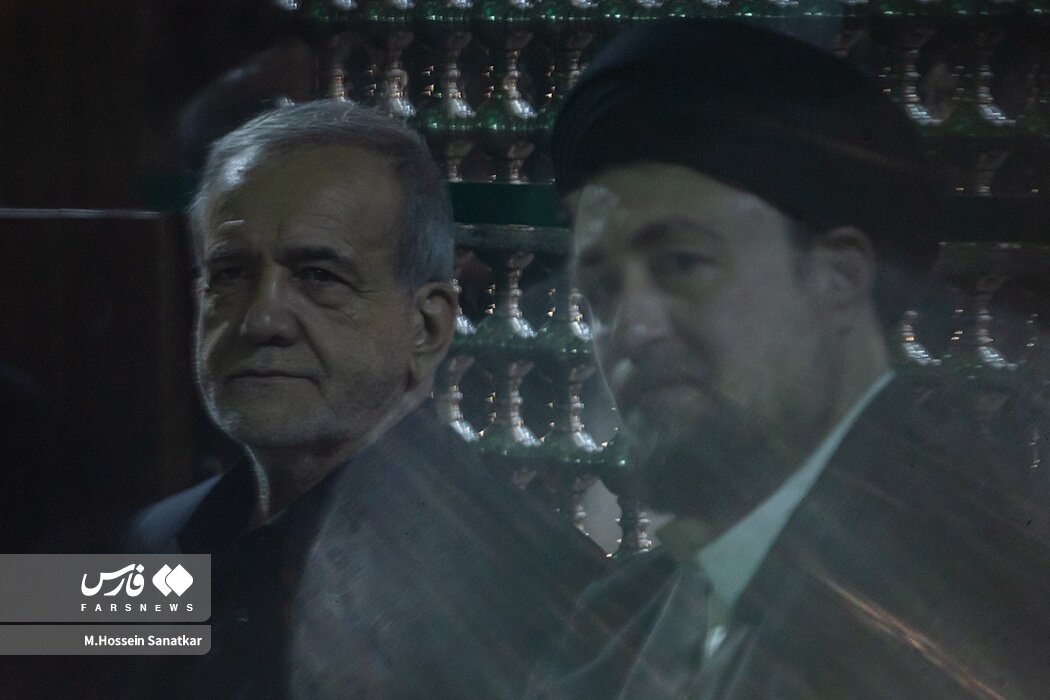 از استقبال سیدحسن خمینی تا حضور بر مزار شهید رئیسی+ تصاویر | تجدید میثاق اعضای هیئت دولت با آرمانهای امام(ره)