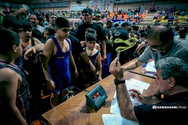 بزرگ ترین جشنواره کشتی نونهالان و نوجوانان کشور