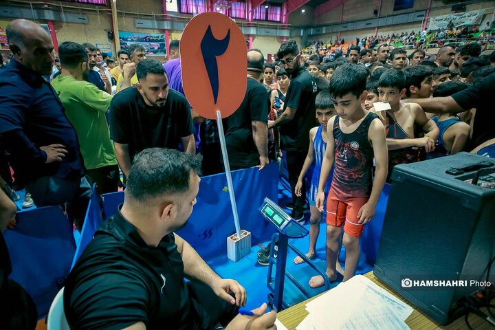 بزرگ ترین جشنواره کشتی نونهالان و نوجوانان کشور