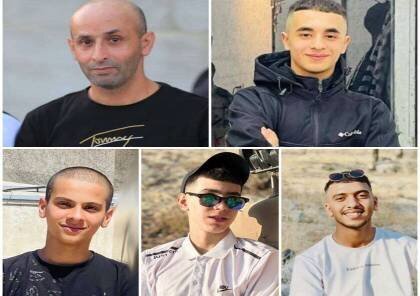 تصاویر ۵ شهید حمله پهپادی اسرائیل به اردوگاه نور شمس در طولکرم