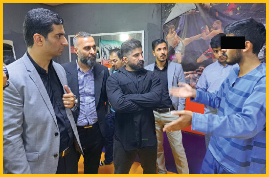 بازسازی صحنه قتل دختر رزمیکار با حضور قاتل + عکس | این پسر دانشجوی شهرسازی است