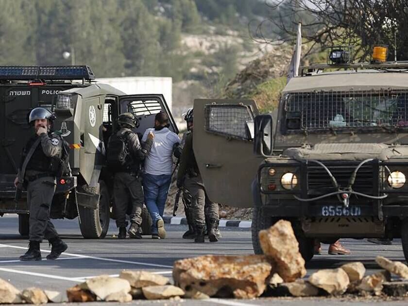 لحظه حمله پهپادی به جوانان فلسطینی در جنین | ویدئو