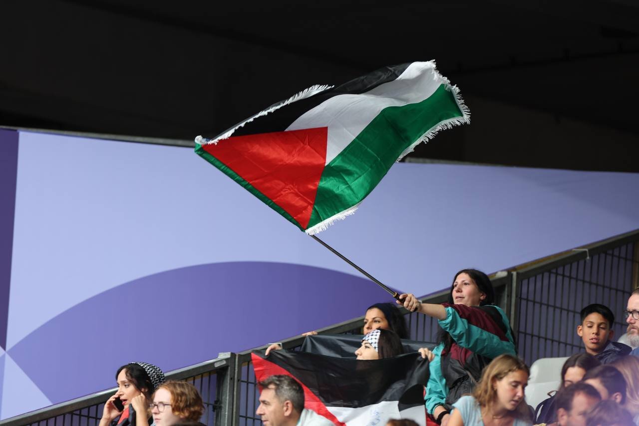 اهتزاز پرچم فلسطین در بازی های پارالمپیک | تصاویر