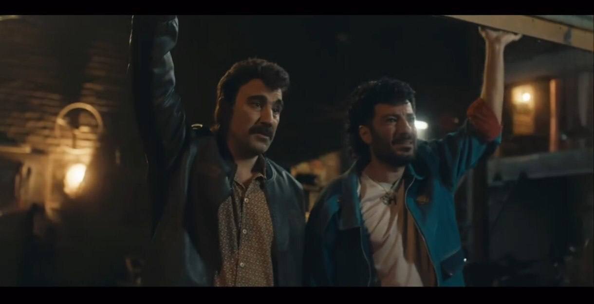 گریم بسیار متفاوت دو چهره معروف سینما در این فیلم  | ویدیو