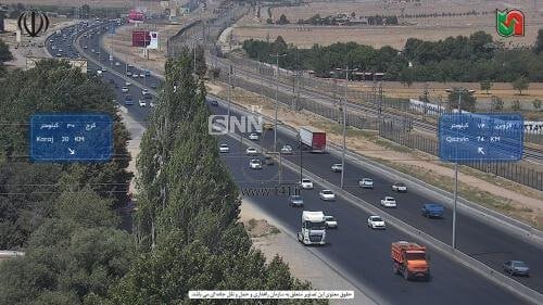 حجم بالای مسافران در جاده های خروجی از تهران به سمت شمال کشور | تصاویر