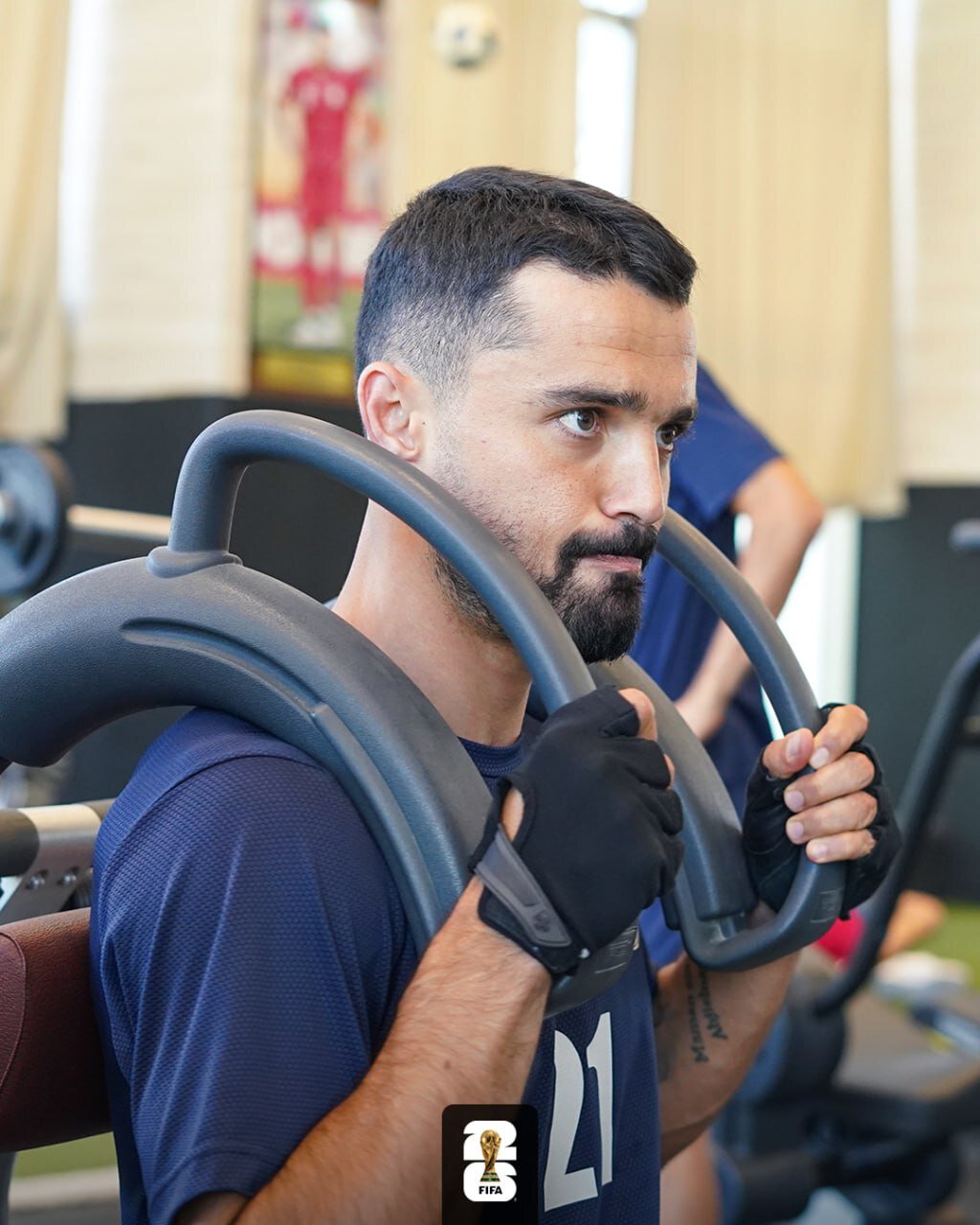 تصاویری از تازه ترین تمرین تیم ملی فوتبال ایران