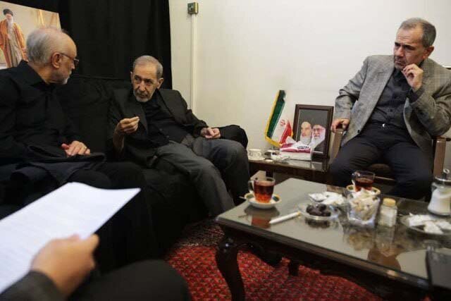 دیدار صالحی، سنایی و تختروانچی با ولایتی + تصاویر