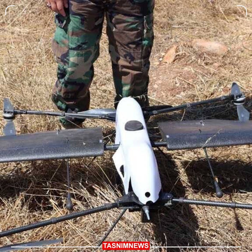پهپاد جاسوسی اسرائیل در کنترل مقاومت + عکس