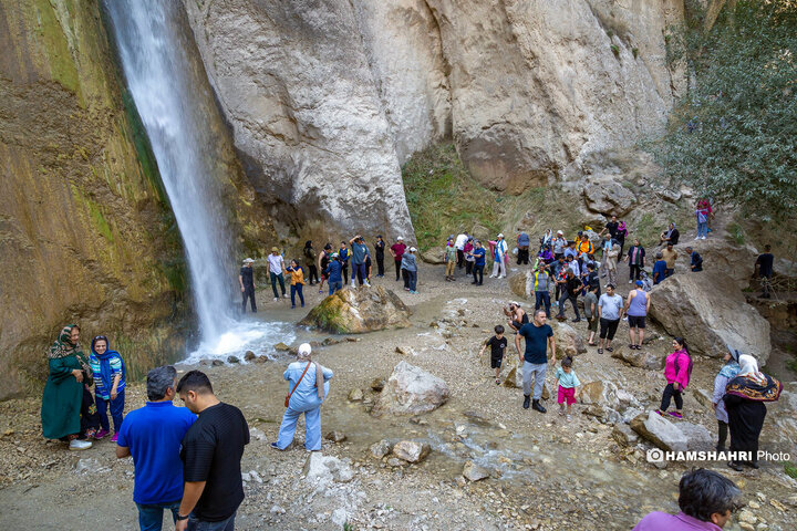 تصاویر زیبای آبشار شاهاندشت