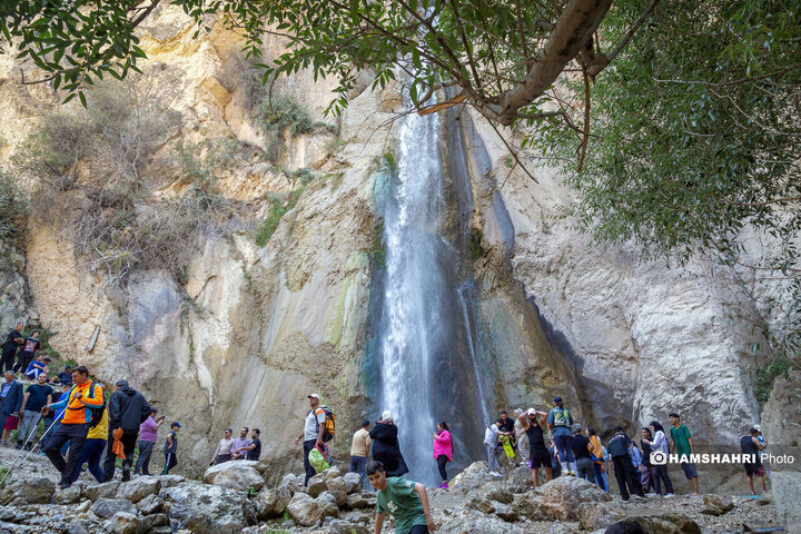 تصاویر زیبای آبشار شاهاندشت