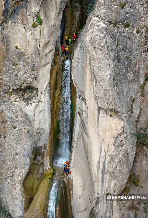 تصاویر زیبای آبشار شاهاندشت