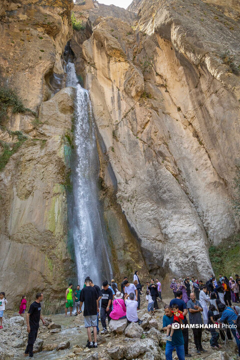 تصاویر زیبای آبشار شاهاندشت