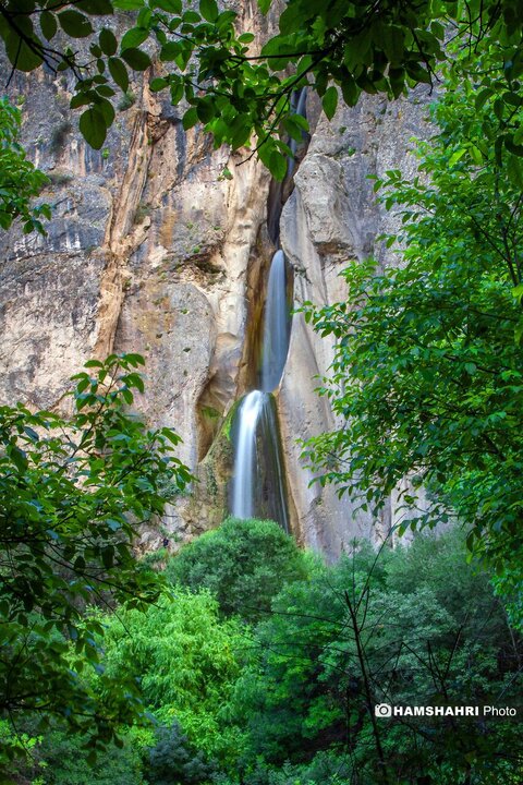 تصاویر زیبای آبشار شاهاندشت مازندران