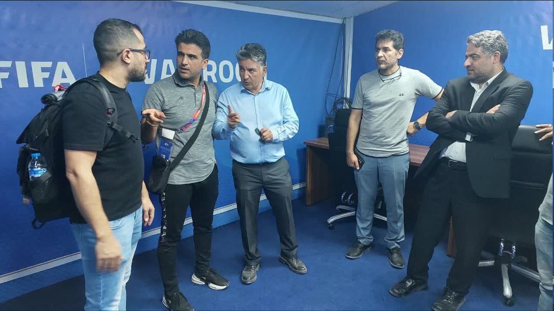 ناظر AFC از امکانات ورزشگاه شهر قدس بازدید میکند | تصاویر