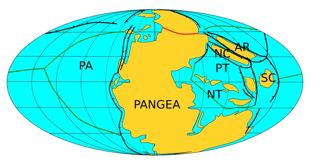 نقشهبرداری از سیاره ما؛ یک رقص قارهای زیبا و یک اثر هنری طبیعی