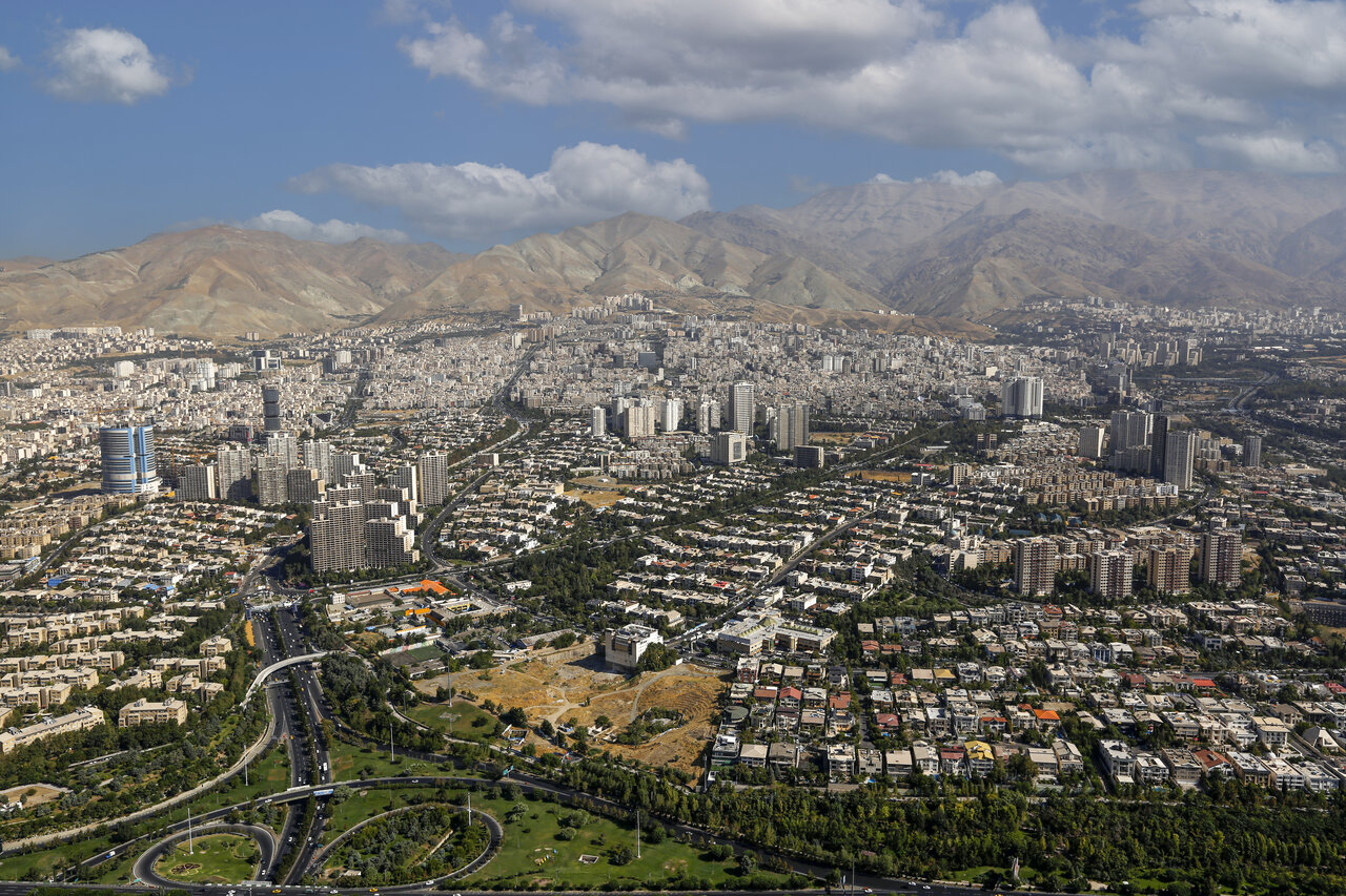 نمای تهران