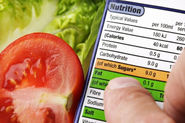 برچسب مواد غذایی 1