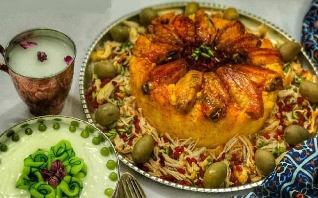 طرز تهیه ته چین ارمنی ؛ غذایی خوشمزه و متفاوت | دستور تهیه ارمنی پلو با بال مرغ چگونه است؟