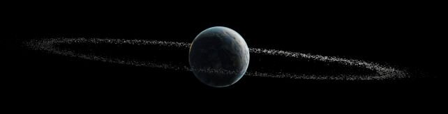 داستان تولد زمین | حلقهای که به آرامی از آسمان سقوط کرد