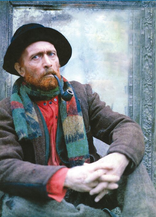 شباهت عجیب بازیگر ایرانی به ونسان ون گوگ | حتی شبیهتر از کرک داگلاس و ویلم دفو