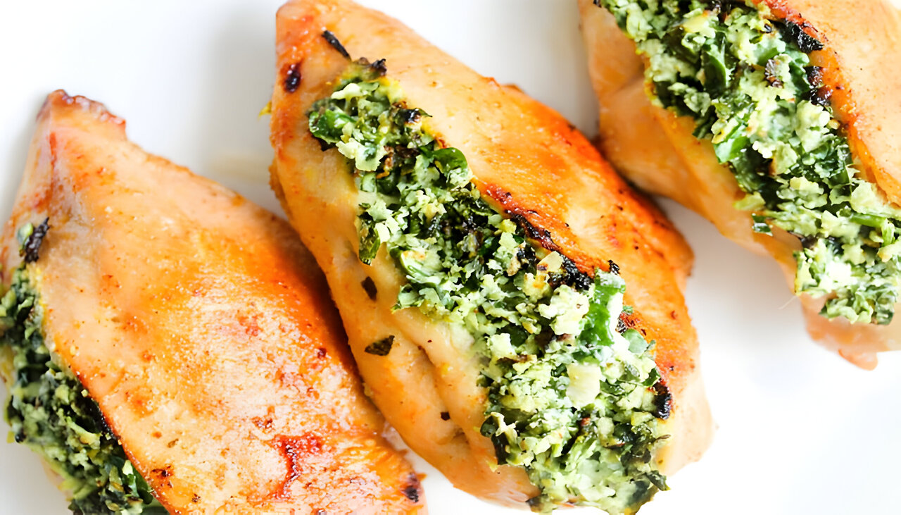 دستور تهیه ساندویچ تخممرغ و بیکن با اسفناج و قارچ