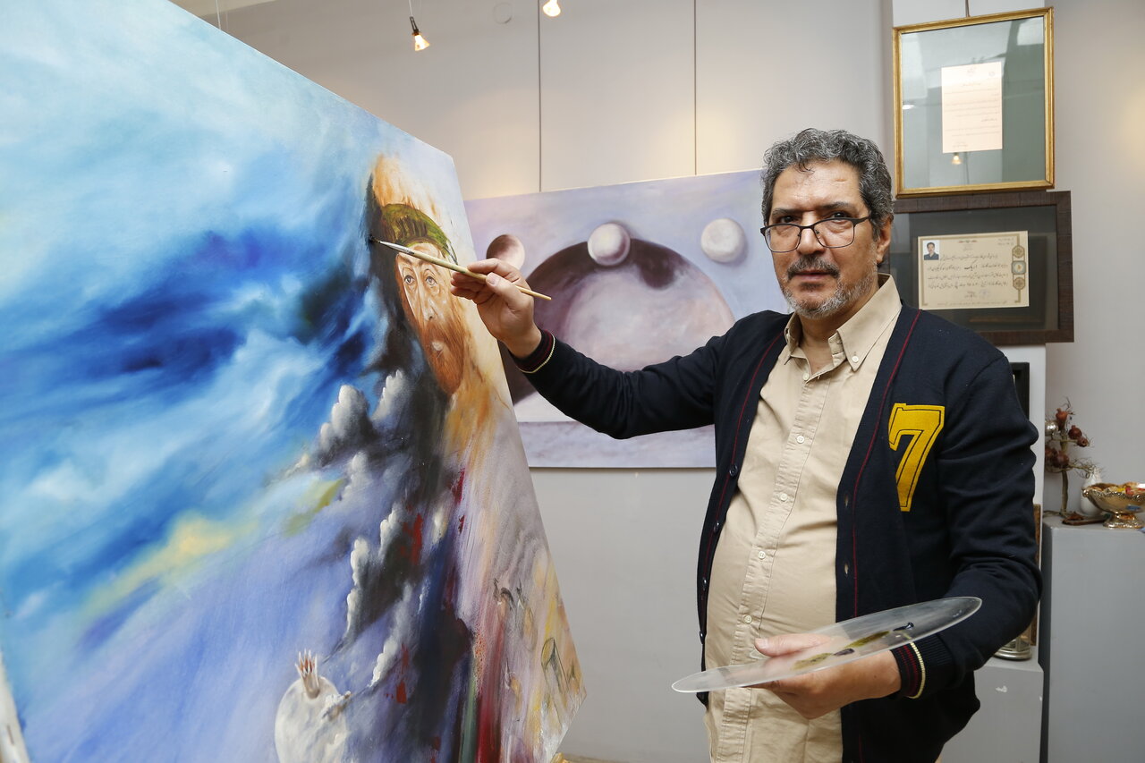 قرار دل مادران شهید | ناگفتههای هنرمندی که چهره ۴هزار شهید دفاع مقدس را نقاشی کرده است