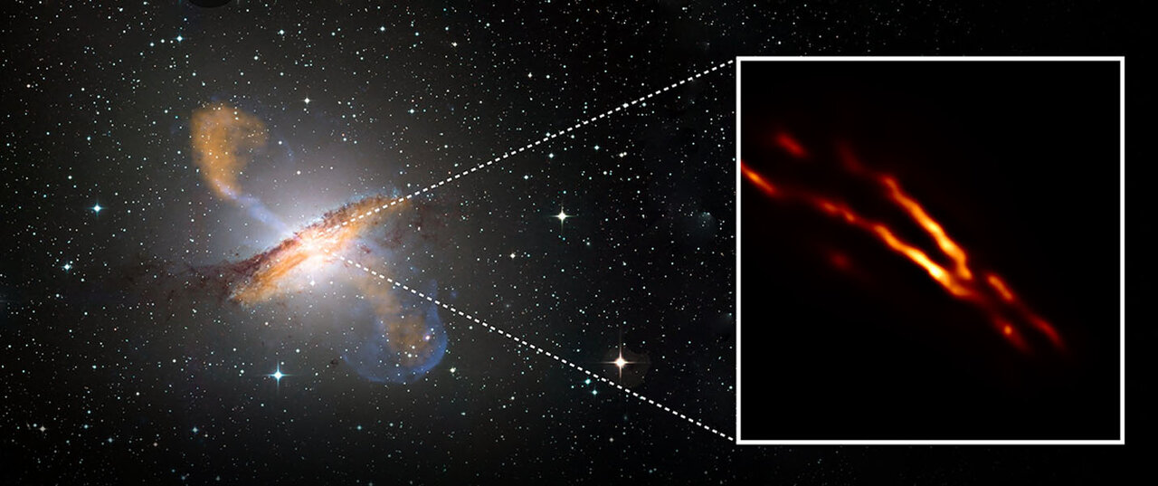رویت تصویر سیاهچاله در تلسکوپ افق رویداد