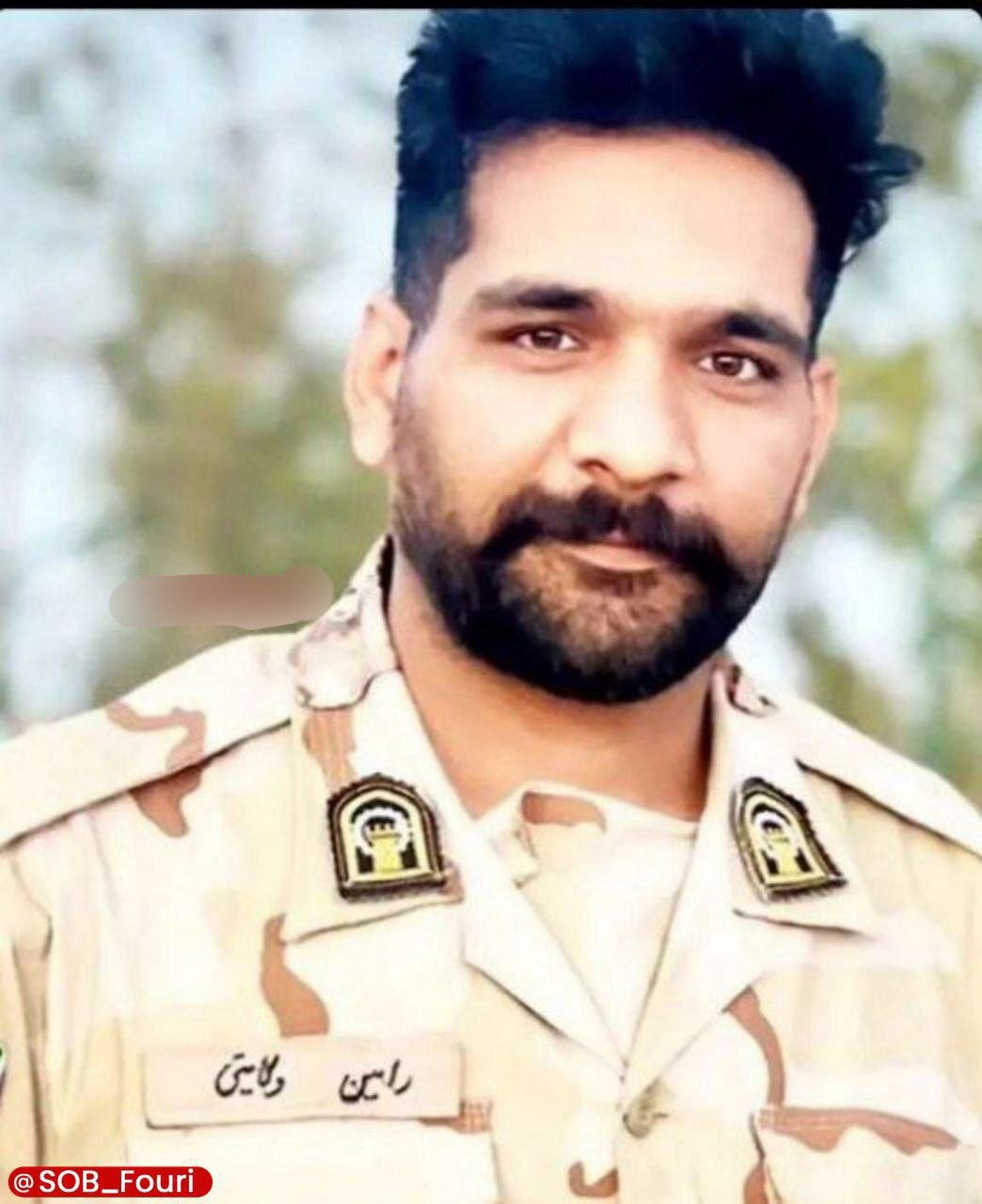 نخستین تصویر از سربازی که در سیستان و بلوچستان به شهادت رسید | عکس