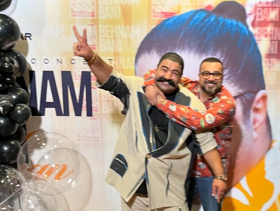 تصاویری از عکس یادگاری سلبریتیها با بهنام بانی